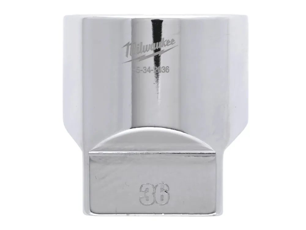 Novinka MILWAUKEE 1/2' Chromovaný nástrčný klíč metrický 36 mm