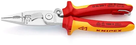 Knipex 13 96 200 T BK Elektroinstalační kleště Zlevněný