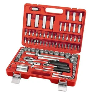 Hlavice nástrčné, sada 94ks, CrV, 1/4", 1/2" Akční Nabídka