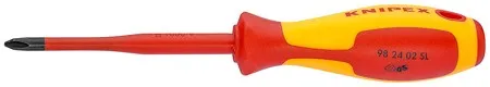 Nejlepší Cena Knipex 98 24 02 SL Šroubovák (Slim) na šrouby s krížovou drážkou, Phillips®