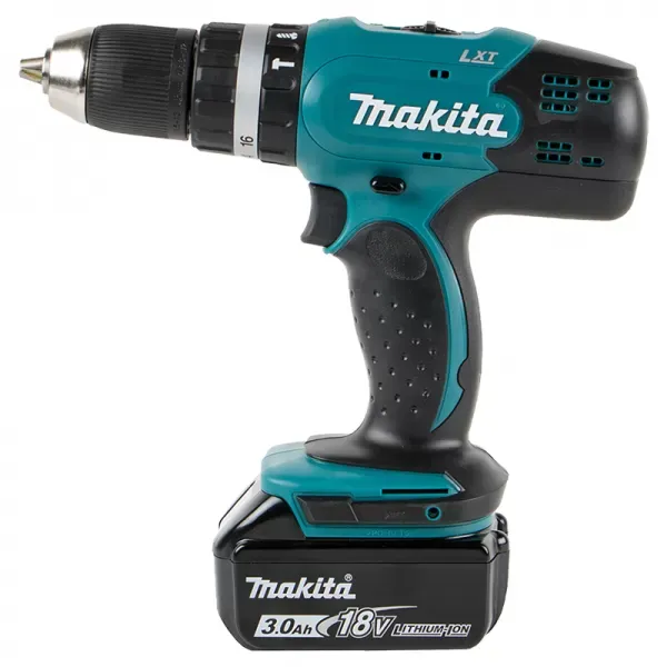 Aku vrtačka s příklepem Makita DHP453RFX8, Li-ion LXT 18V/1x3,0 Ah Oblíbený