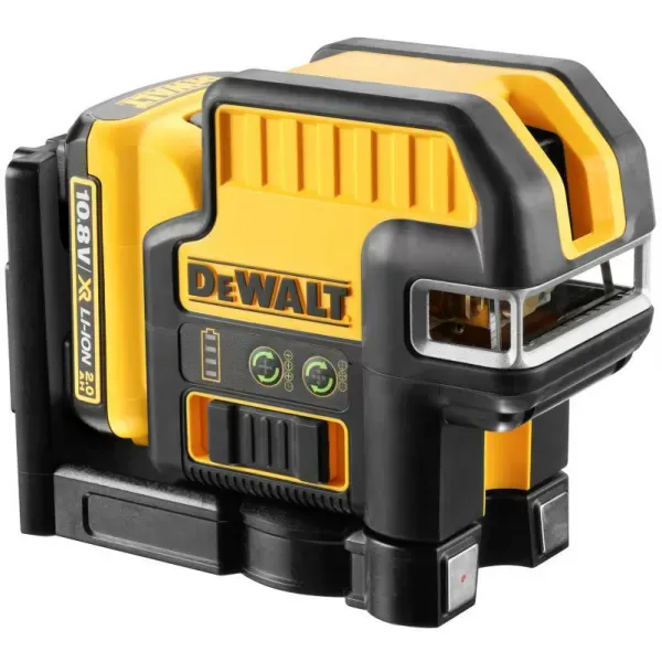 Nejlepší Volba Křížový pětibodový laser 10,8 V DeWALT DCE0825D1G 30 m