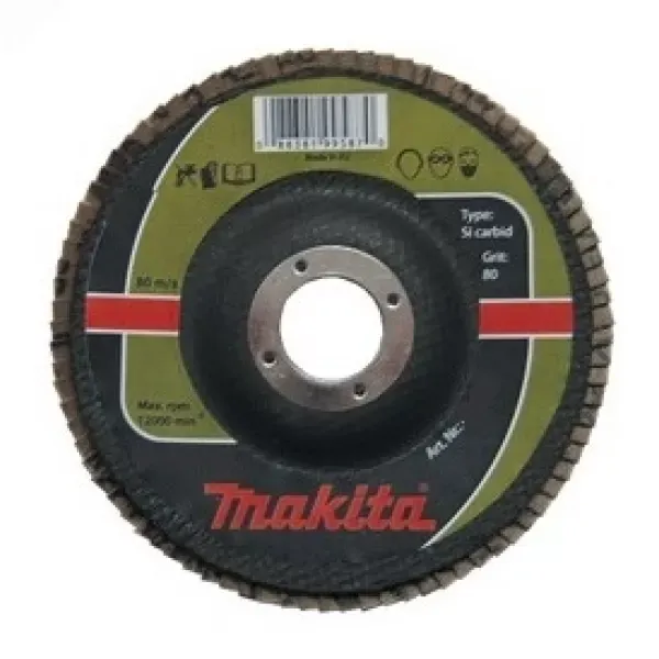 Lamelové kotouče Silizium Karbid Makita 125x22,2 K80 Kup Teď