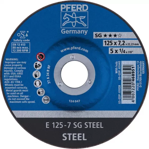 Nejlepší Volba Kotouč brusný prohnutý A24RSG 230x8mm PFERD