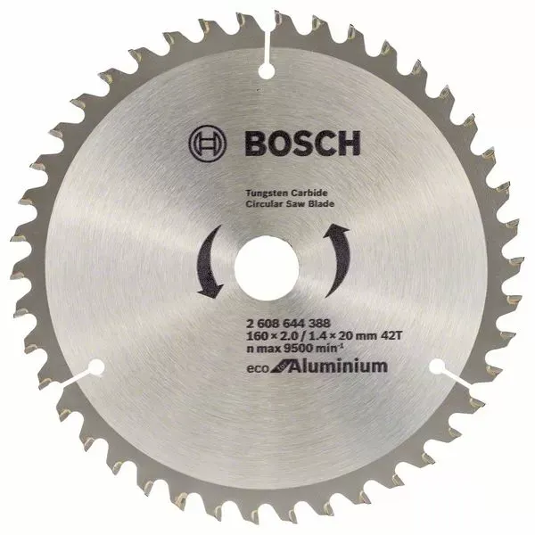 Pilový kotouč Bosch Eco for Aluminium 160x2.0/1.4x20 42T Nakupujte Hned