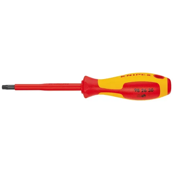 Must-Have Šroubovák na šrouby Torx®, Knipex izolované VDE 1000V TX10