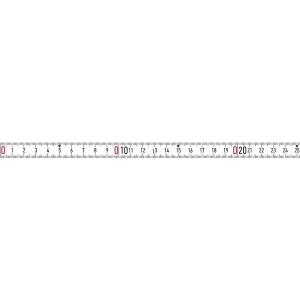 Pouze Dnes Měřicí pásmo bílé 5mx13mm samolepicí LNR-SK BMI