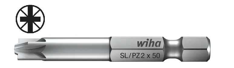 Bit Professional PlusMinus/Pozidriv 1/4" 90 mm SL/PZ2 Nakupujte Hned