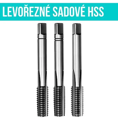 BUČOVICE 150020 Závitník sadový HSS M2 sada LH ČSN223010(7893037) Autentický