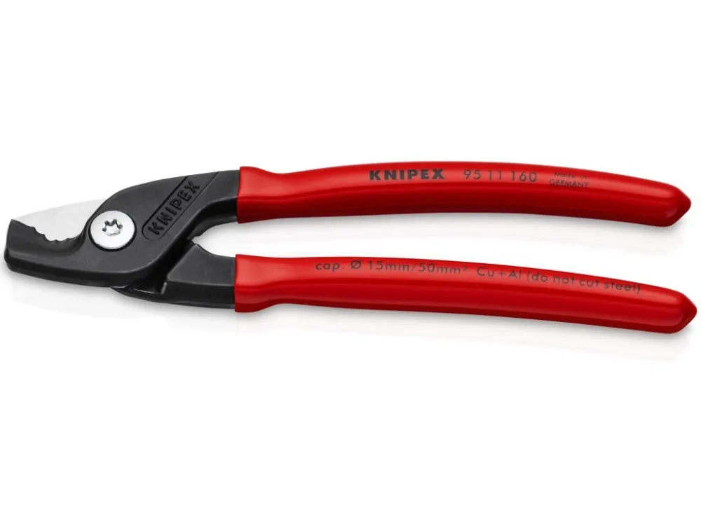 Nejlepší Volba KNIPEX Nůžky na kabely StepCut 160mm, 9511160