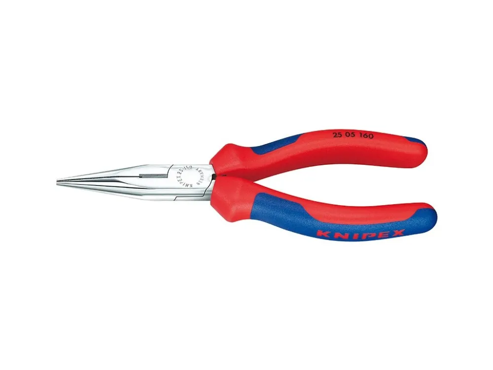 Sleva KNIPEX Půlkulaté kleště s ostřím 160mm, chromované
