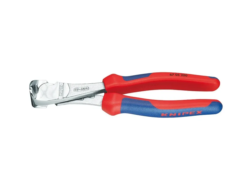 Nejprodávanější KNIPEX Čelní silové štípací kleště chromované 200mm, 6705200