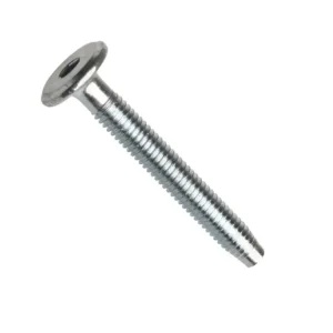 Šroub nábytkový, plochá hlava 17mm, drážka inbus, zinek bílý, M6x50mm Pouze Dnes